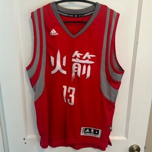 Houston Rockets James Harden Boys Medium NBA Jersey Nike Swingman Asian Edition
